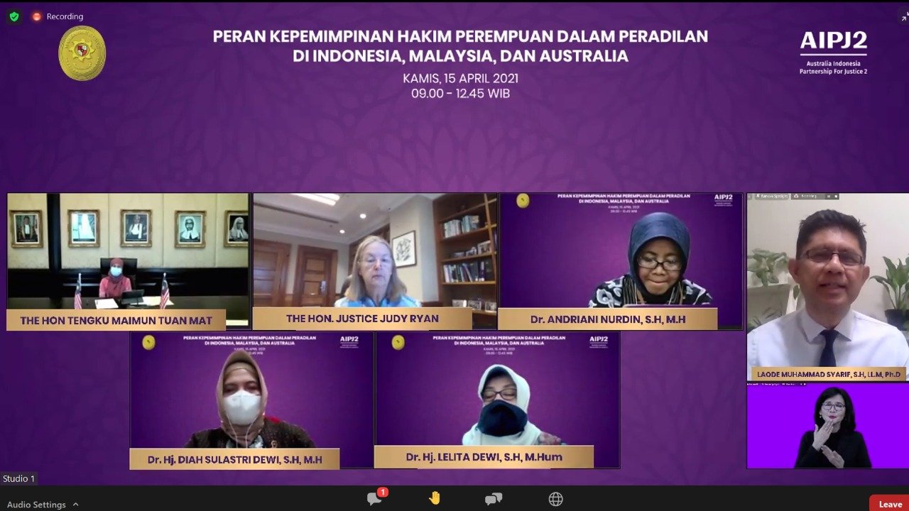 Webinar Kepemimpinan Hakim Perempuan 2021 4