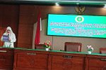 Penyerahan Bantuan Dana Beasiswa  Dharmayukti Karini Cabang Sukadana